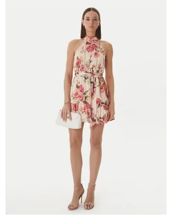 Rochie cocktail Femei,  Bej, Poliester,