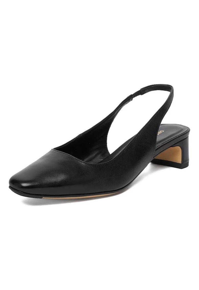 Pantofi pentru dama,  piele naturala, negru