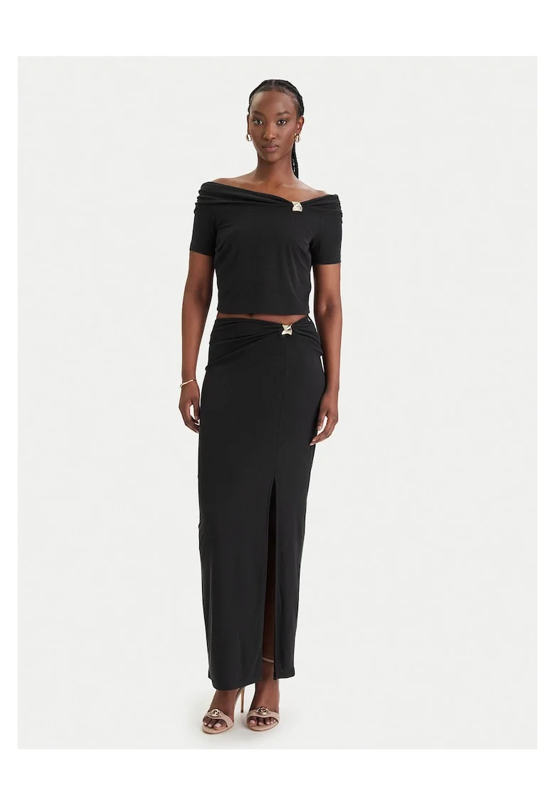 Bluza dama,  negru, 73% modal, 27% poliester