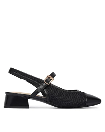Pantofi eleganti,  piele naturala, negru