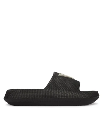 Papuci dama,  negru, plastic