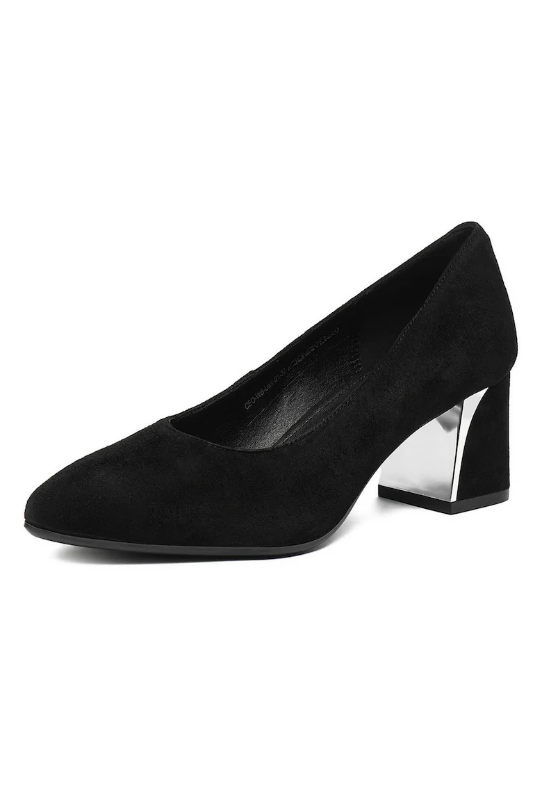 Pantofi dama  piele naturala, Negru