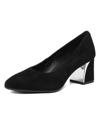Pantofi dama  piele naturala, Negru