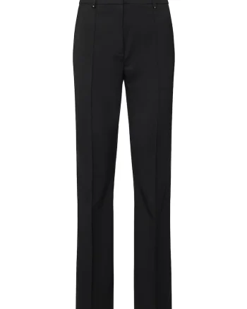 Pantaloni dama,  lana, negru