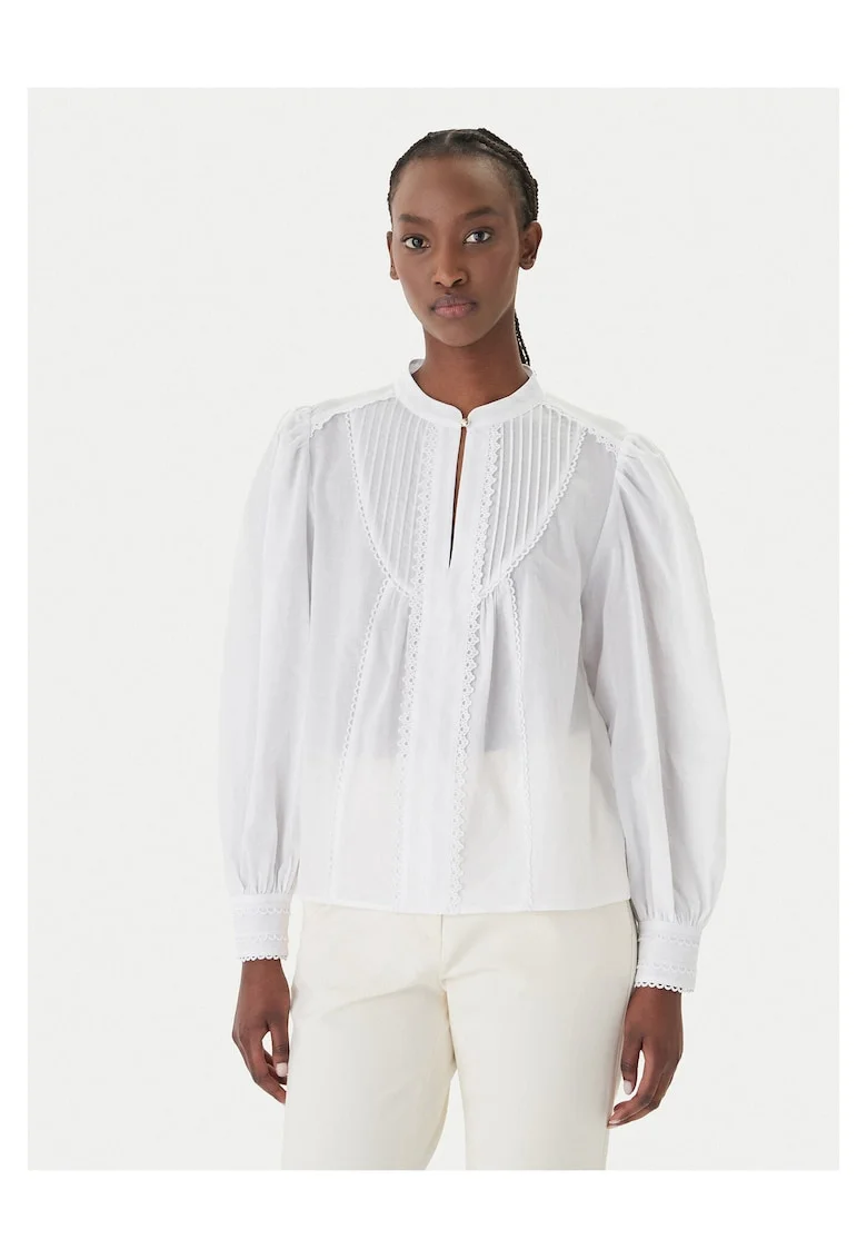 Bluza Femei, Bumbac, Alb