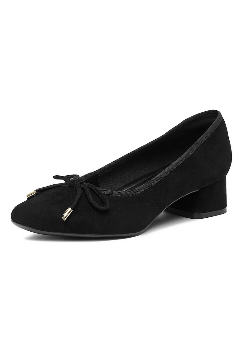 Pantofi  piele naturala, negru