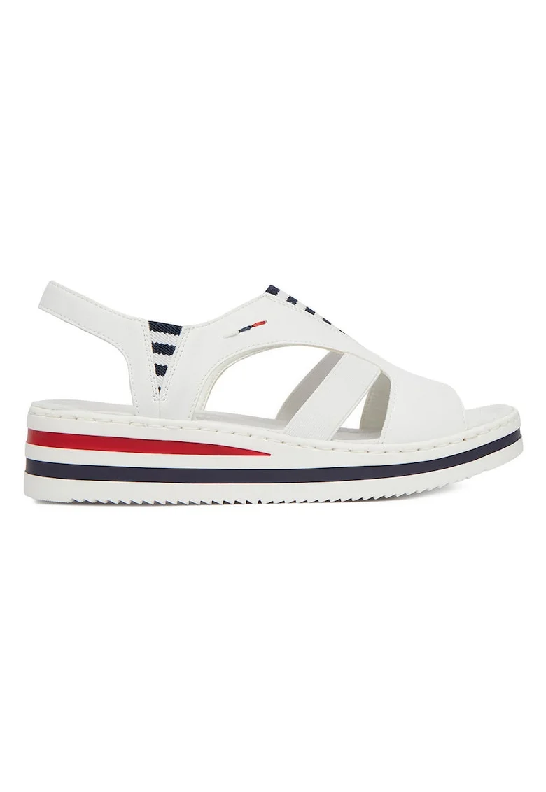 Sandale dama,  multicolor, material sintetic
