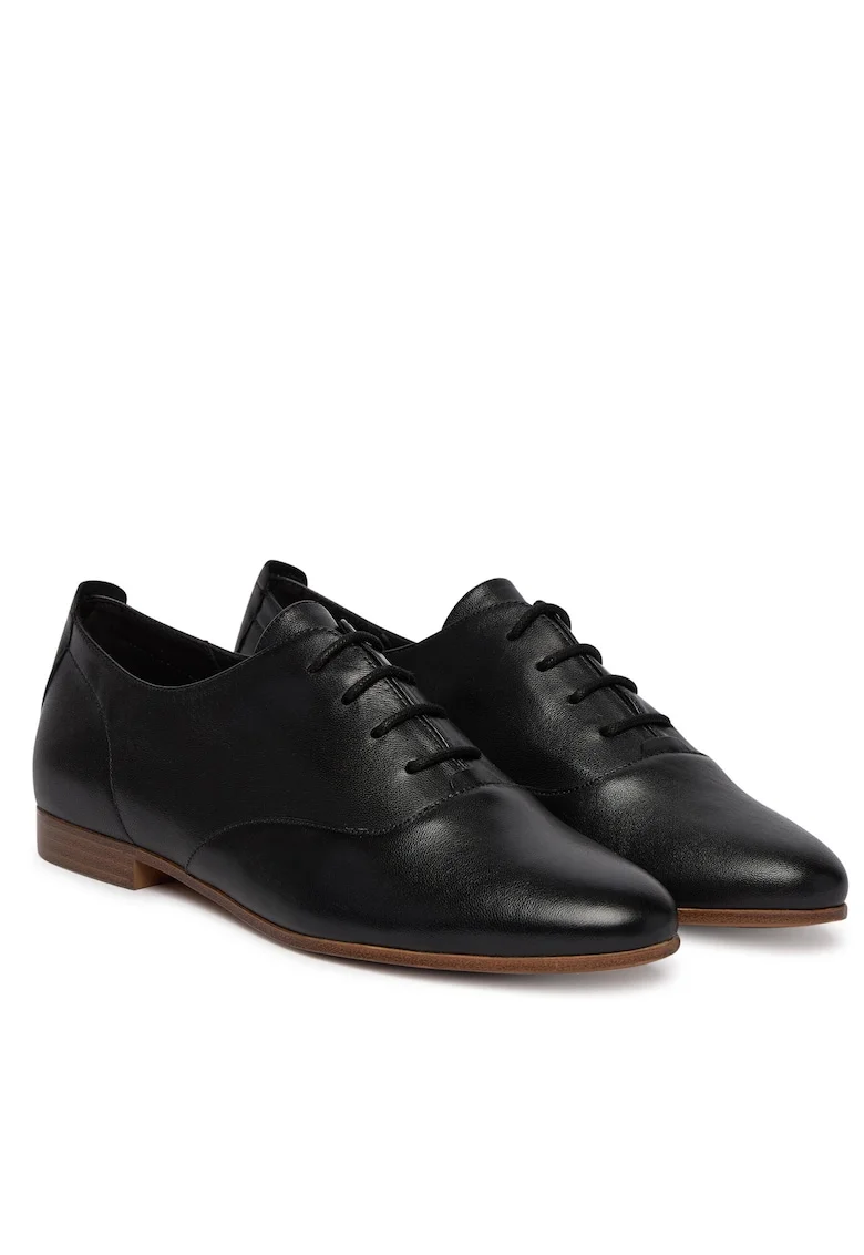 Pantofi  piele naturala, negru