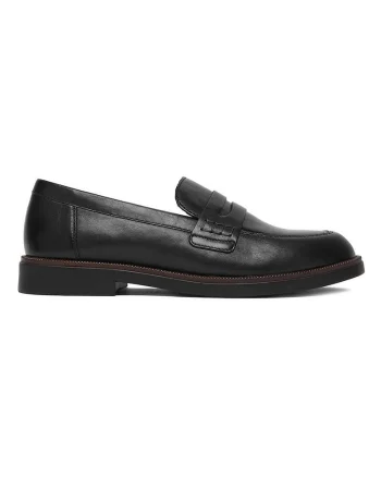 Mocasini clasici dama,  piele naturala, negru