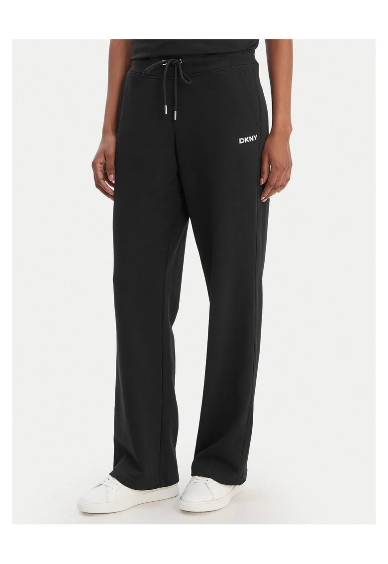 Pantaloni dama,  bumbac, negru