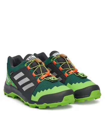 Ghete copii,  trekking, verde, tesatura,
