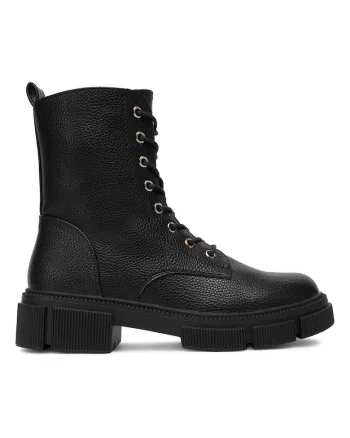 Pantofi dama,  material textil, negru,