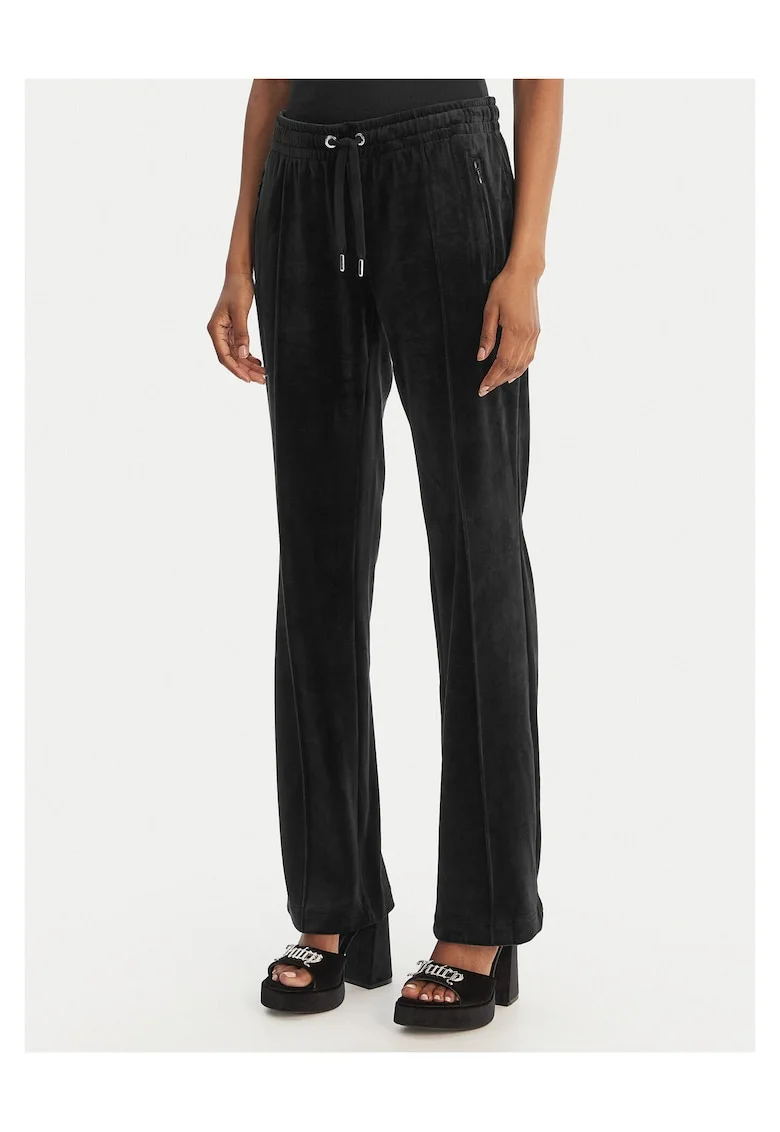 Pantaloni dama,  poliester, negru