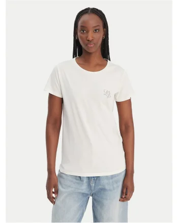 Tricou dama  bumbac, ecru