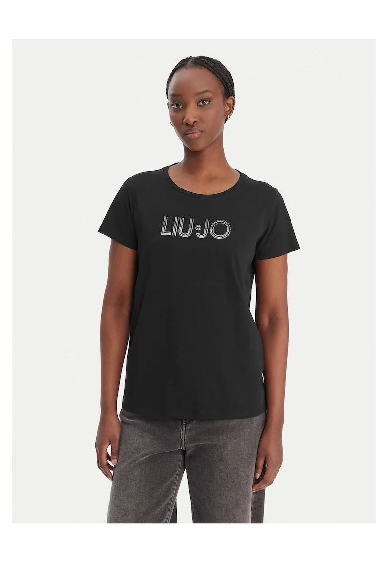 Tricou femei  negru, bumbac