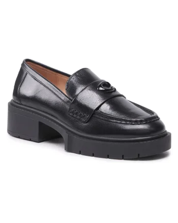Mocasini dama,  piele naturala, negru, elegant, confortabili