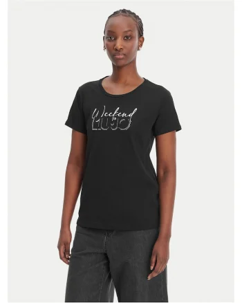 Tricou femei,  negru, bumbac