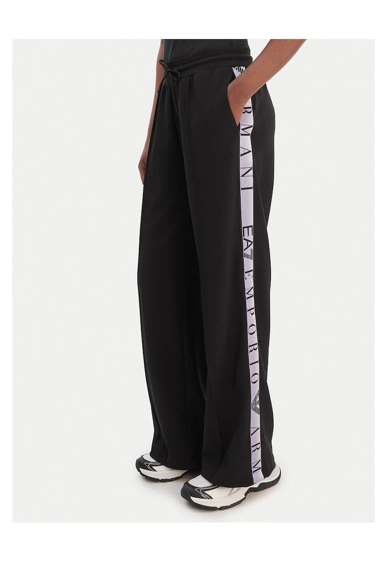 Pantaloni dama,  poliester, negru