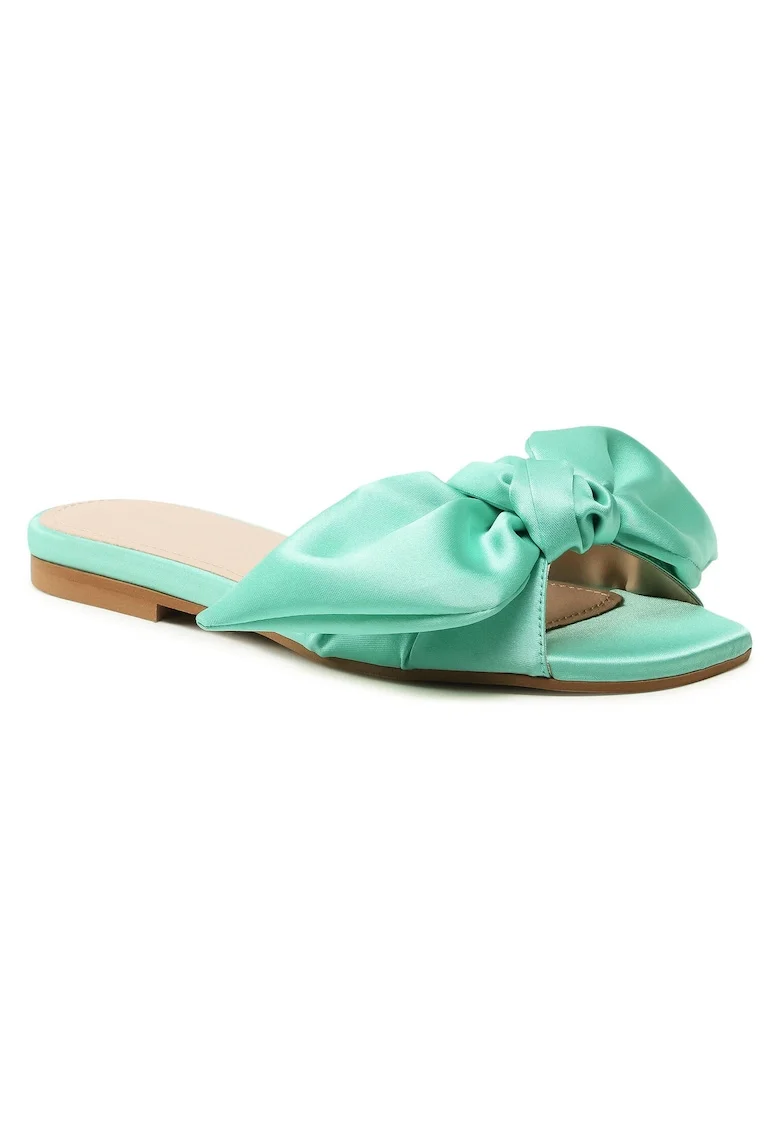 Papuci dama,  verde,