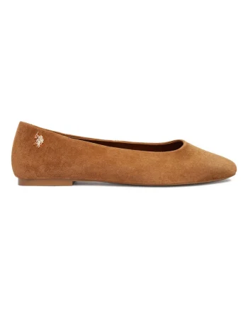 Balerini AYOLY001W, U.S. Polo Piele naturala, Maro, Maro