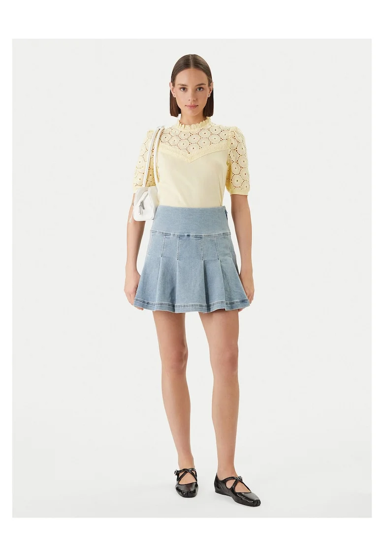 Bluza dama,  bumbac, galben, Galben