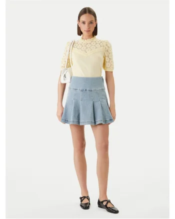 Bluza dama,  bumbac, galben, Galben