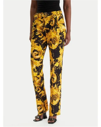 Pantaloni dama, Auriu/Negru