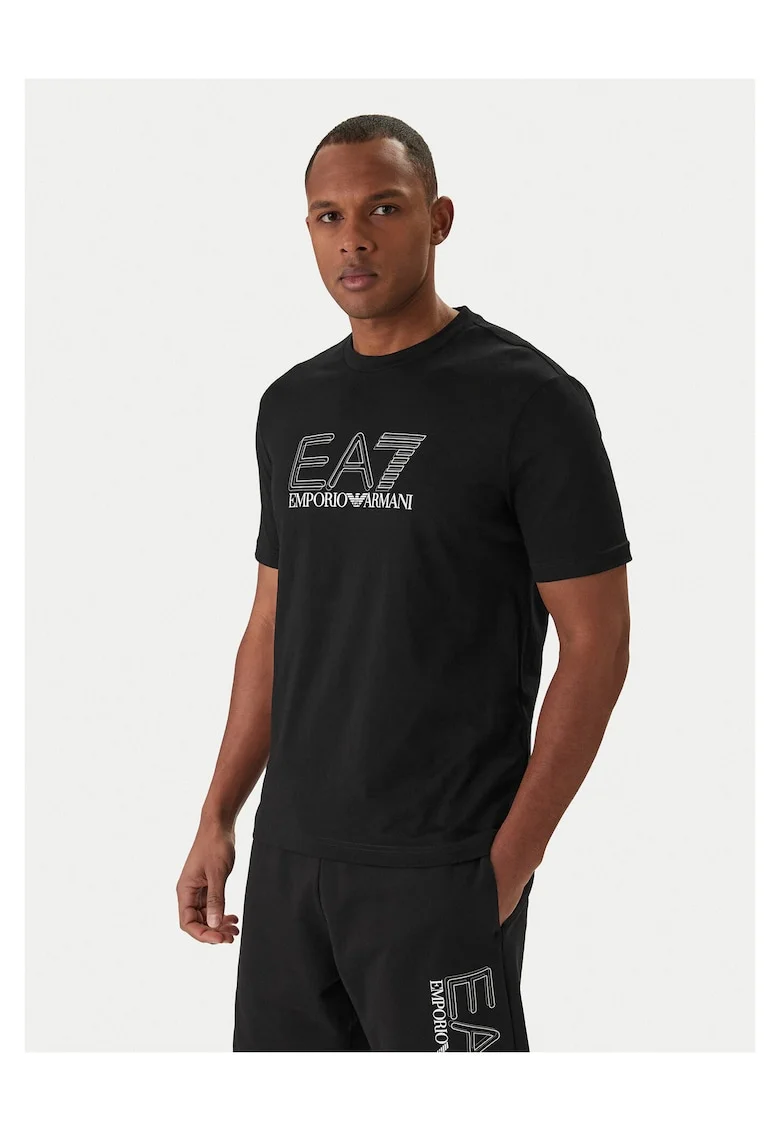 Tricou barbati,  bumbac, negru
