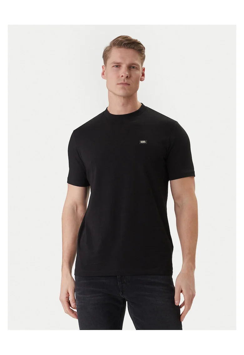 Tricou Barbati,  Negru, bumbac,