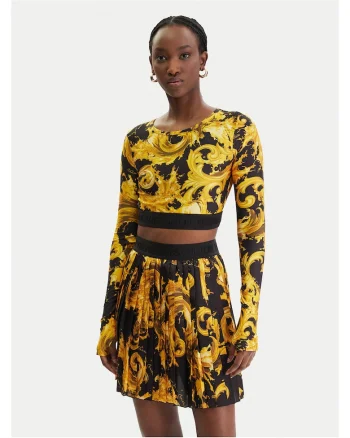 Bluza dama,  slim fit, negru, poliester