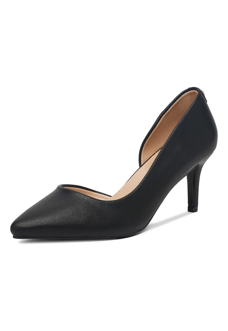 Pantofi eleganti,  stiletto, sintetic, negru