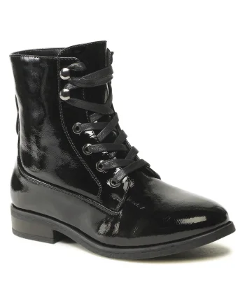 Pantofi dama,  piele ecologica, negru, 37 EU,