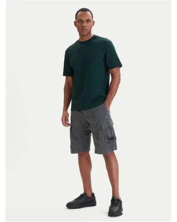 Pantaloni scurti pentru barbati,  gri, bumbac/elastan