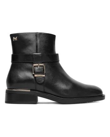 Botine de dama,  piele naturala, negre,