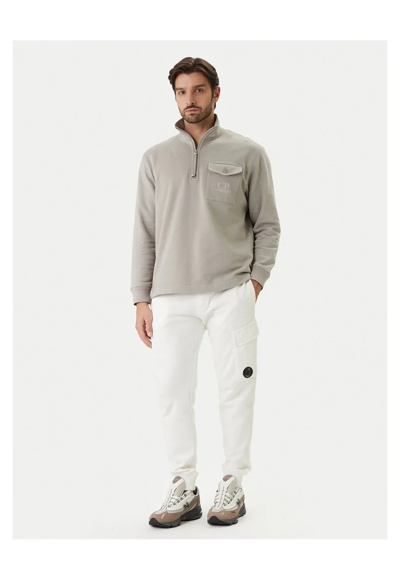 Pantaloni trening barbati,  bumbac, ecru