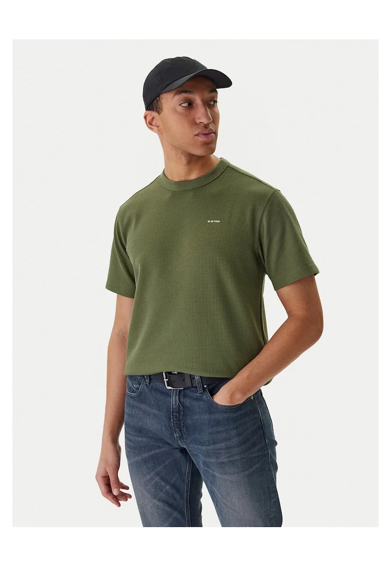 Tricou barbati,  , bumbac organic, verde