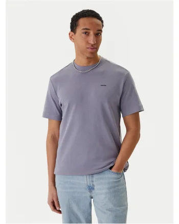 Tricou barbati,  bumbac organic, gri