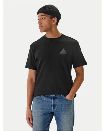 Tricou barbati,  bumbac organic, negru
