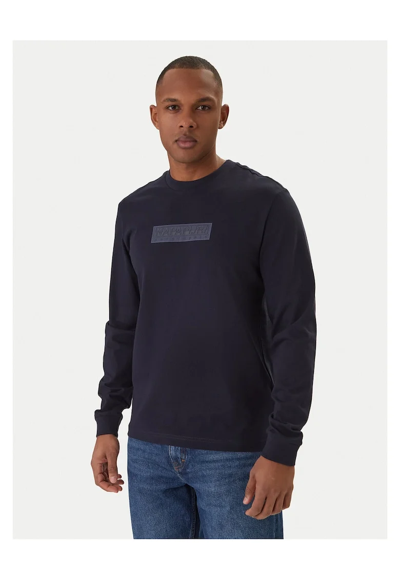 Bluza barbati,  bumbac, Bleumarin