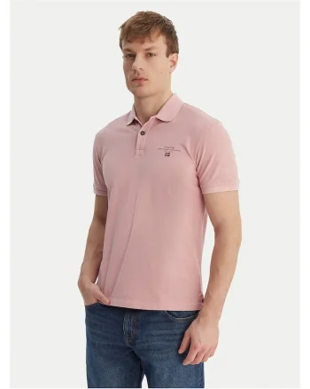 Tricou barbati,  bumbac, roz,
