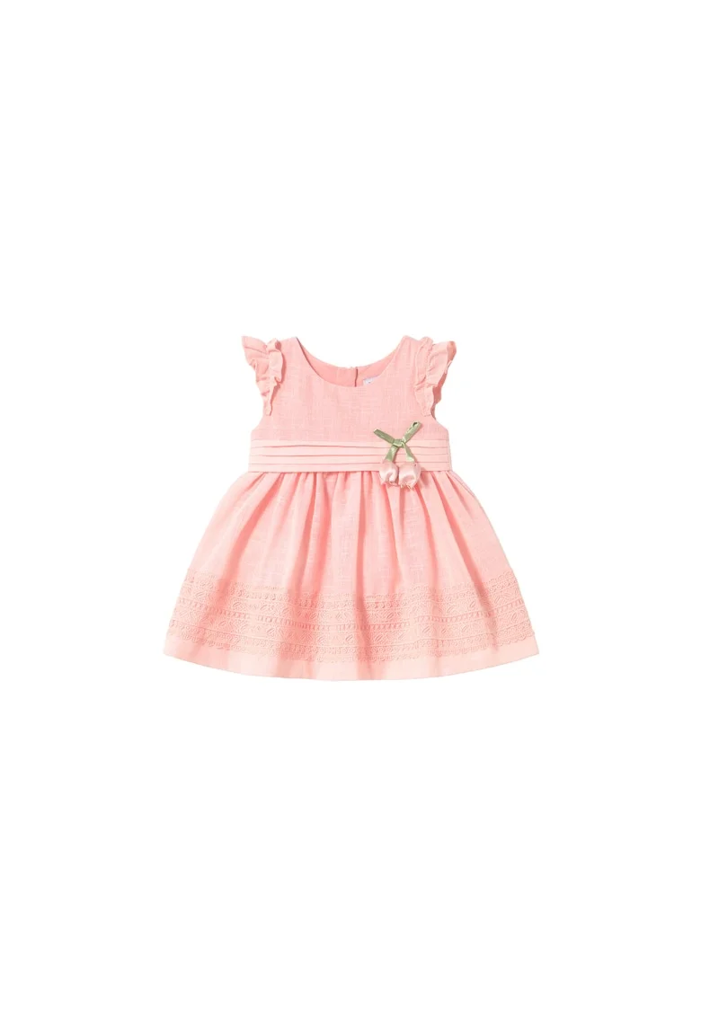 Rochie fete,  50% bumbac, 50% poliester, roz