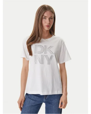Tricou dama,  bumbac, alb