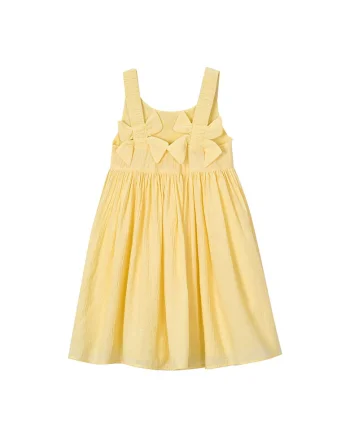 Rochie de vara,  galben, vascoza, captuseala 100% bumbac