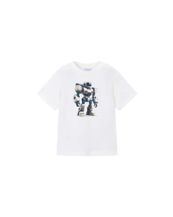 Tricou pentru baieti,  din bumbac 100%, multicolor