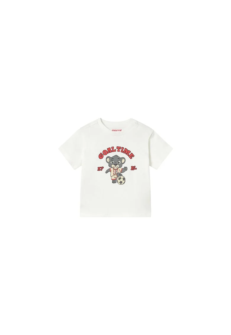 Tricou copii,  bumbac alb, Alb