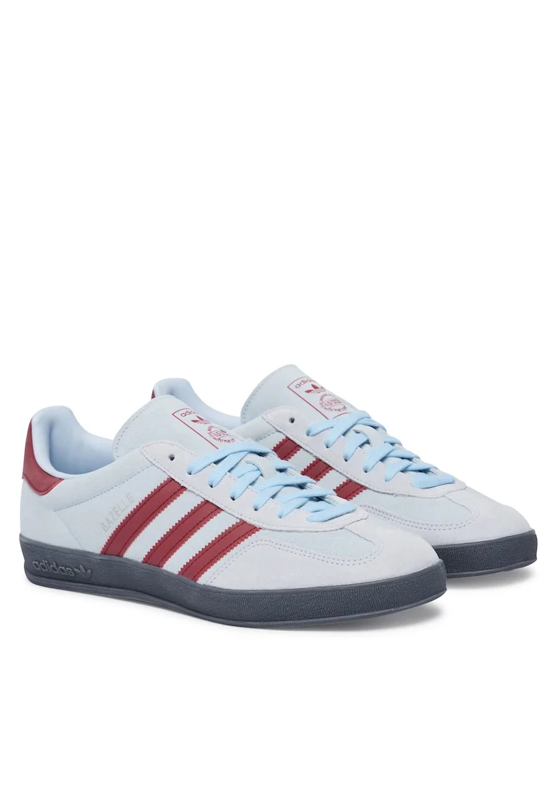i barbati, Adidas, piele naturala, albastru,