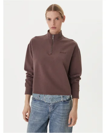 Bluza dama,  35% lyocell, 33% bumbac, maro