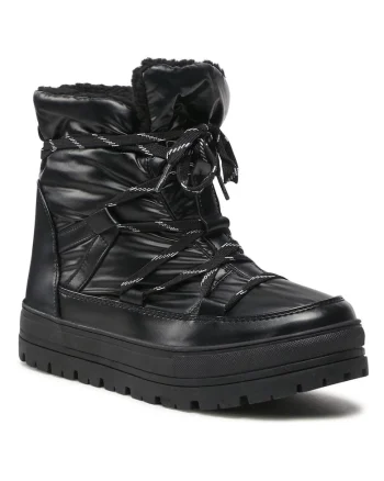 Pantofi dama,  material textil, negru, 37 EU,