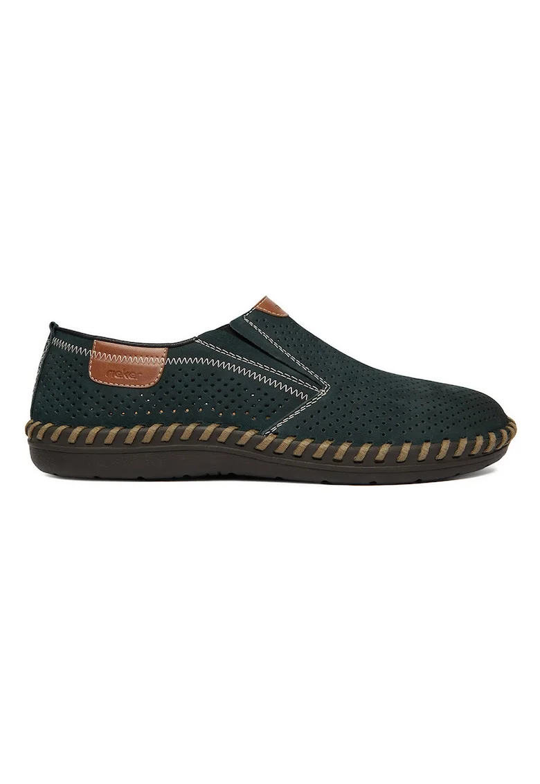 Pantofi barbatesti,  piele naturala, albastru, confort sporit