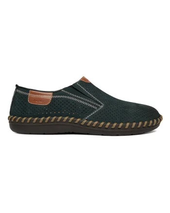 Pantofi barbatesti,  piele naturala, albastru, confort sporit